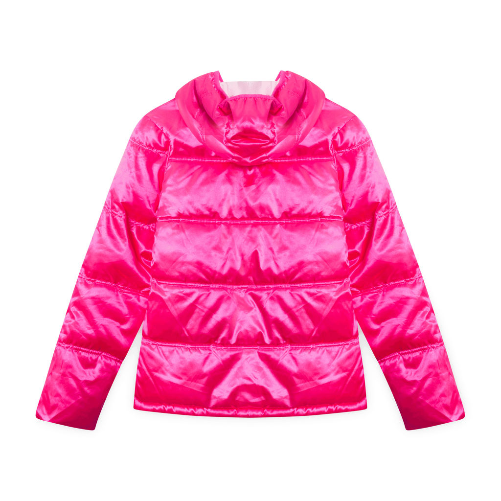 Vintage Pink Puff Bomber