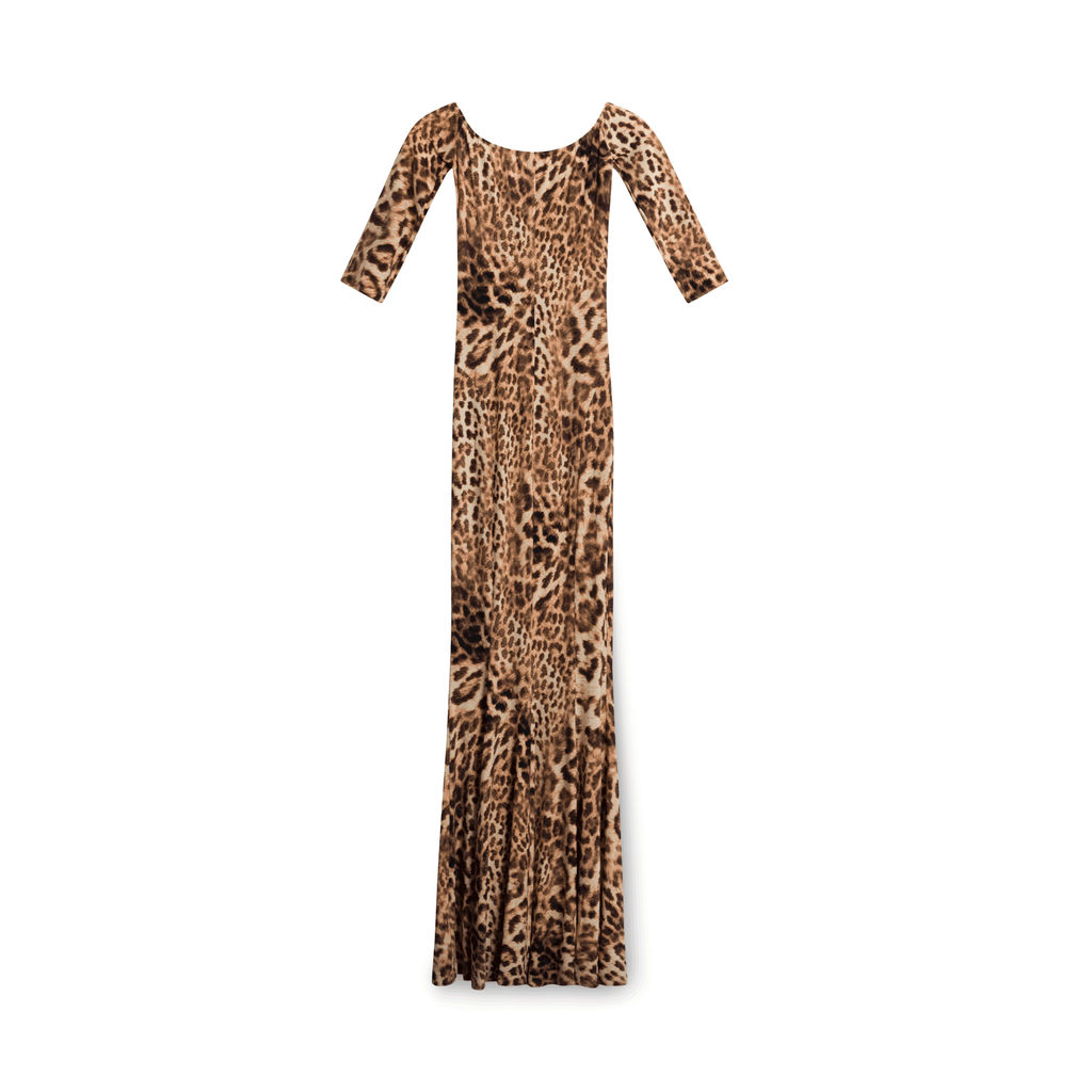 Norma Kamali Turtle Fishtail Dress