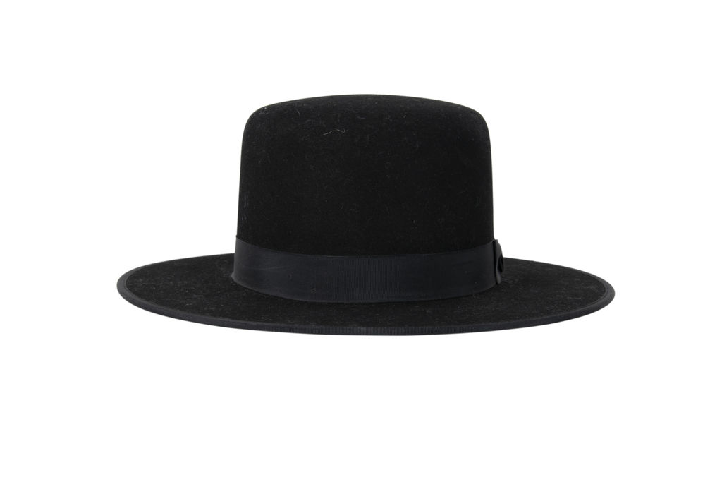 Stetson Amish Buffalo Fur Felt Open Crown Fedora Hat by Lisa.Dengler