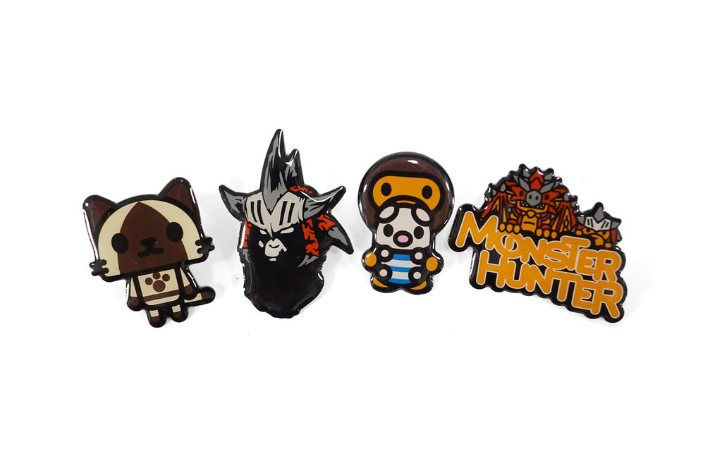BAPE 4 Pin Set multi