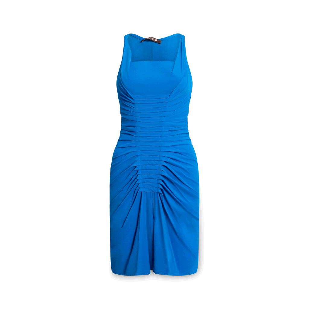 Roberto Cavalli V-Neck Mini Dress