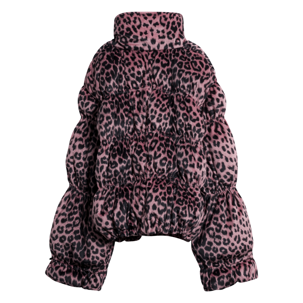 LPA Sora Leopard Puff Jacket