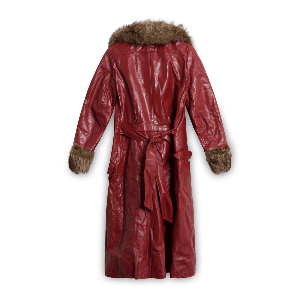 Strides Leather Coat