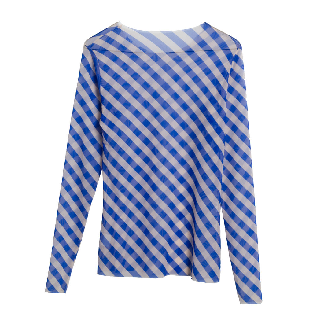 Dries Van Noten Striped Mesh