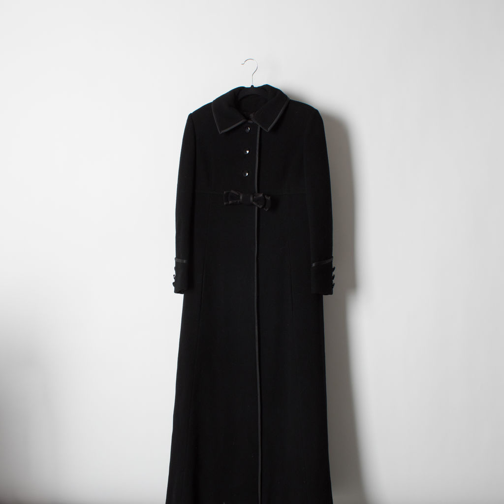 Vintage Floor Length Wool Coat Curated By Sami Miro Basic Space
