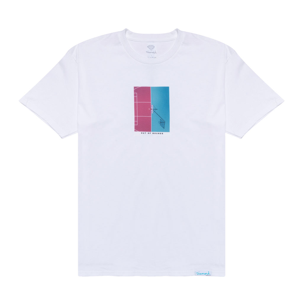 Shafik x Diamond T-Shirt- White