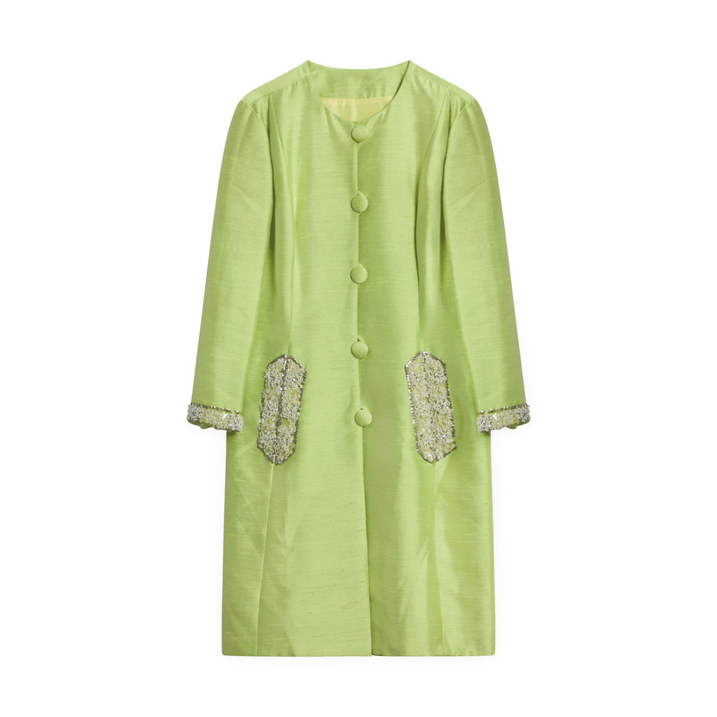 Vintage Lime Green Coat