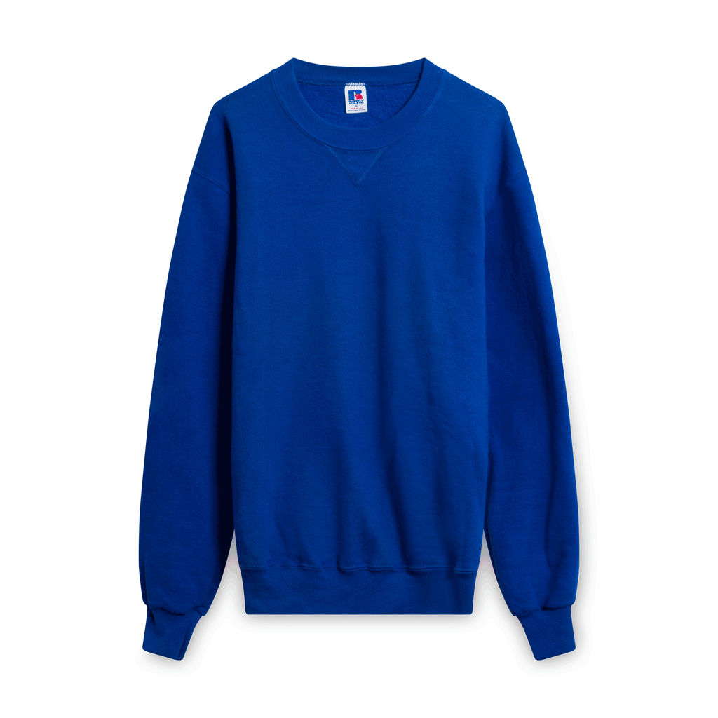 Vintage Russell Hoodie- Cerulean