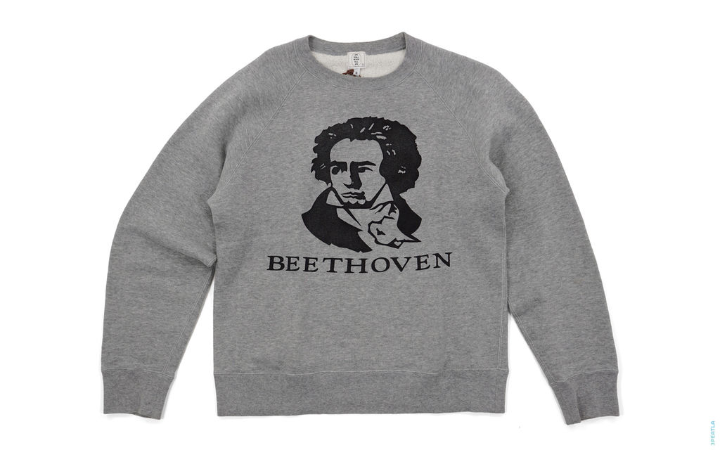 Beethoven Crewneck Sweatshirt grey