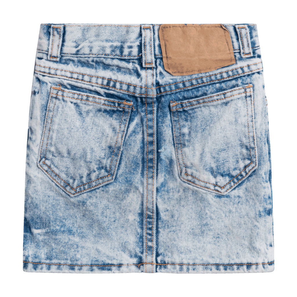 No Excuses Denim Skirt
