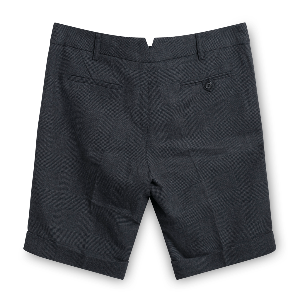 Forte Forte Plaid Wool Shorts