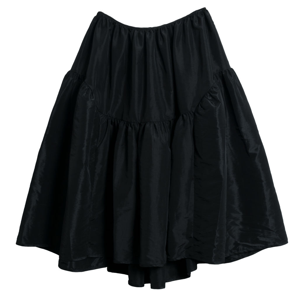 Cecilie Bahnsen Gathered Shell Midi Skirt