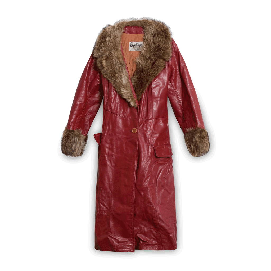 Strides Leather Coat