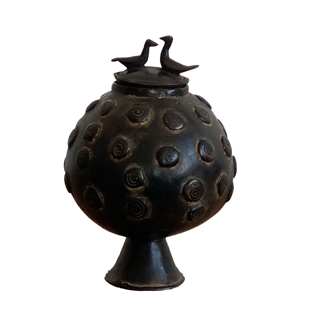 Dogon Cast Bronze Vessel