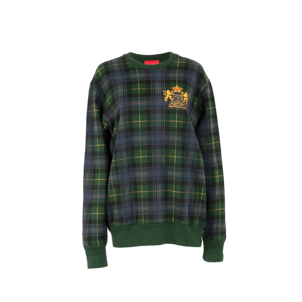 supreme crest hoodie