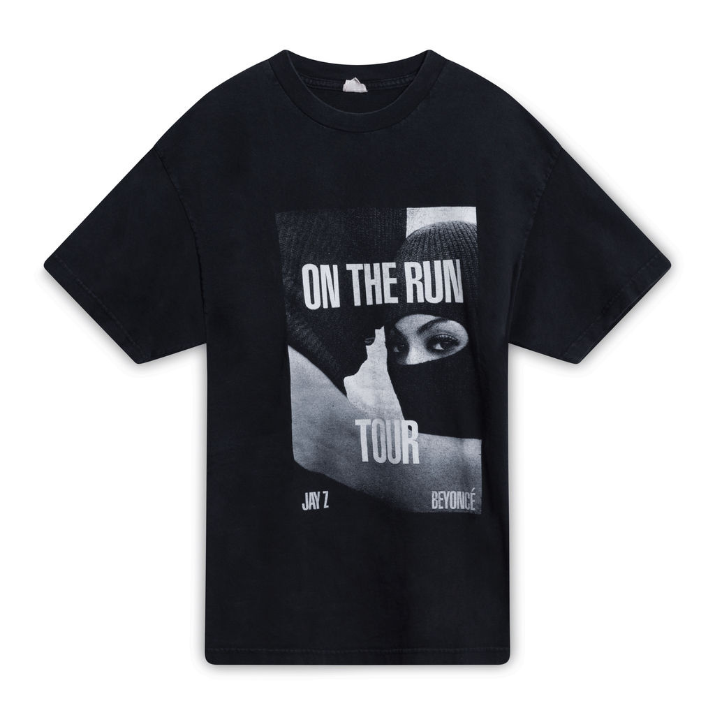 On The Run Jay-Z x Beyonce Tour T-Shirt - Black