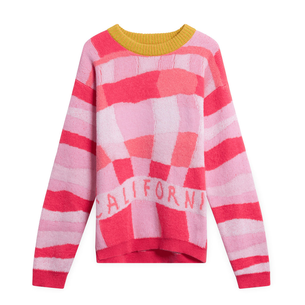 ERL Pink California Sweater