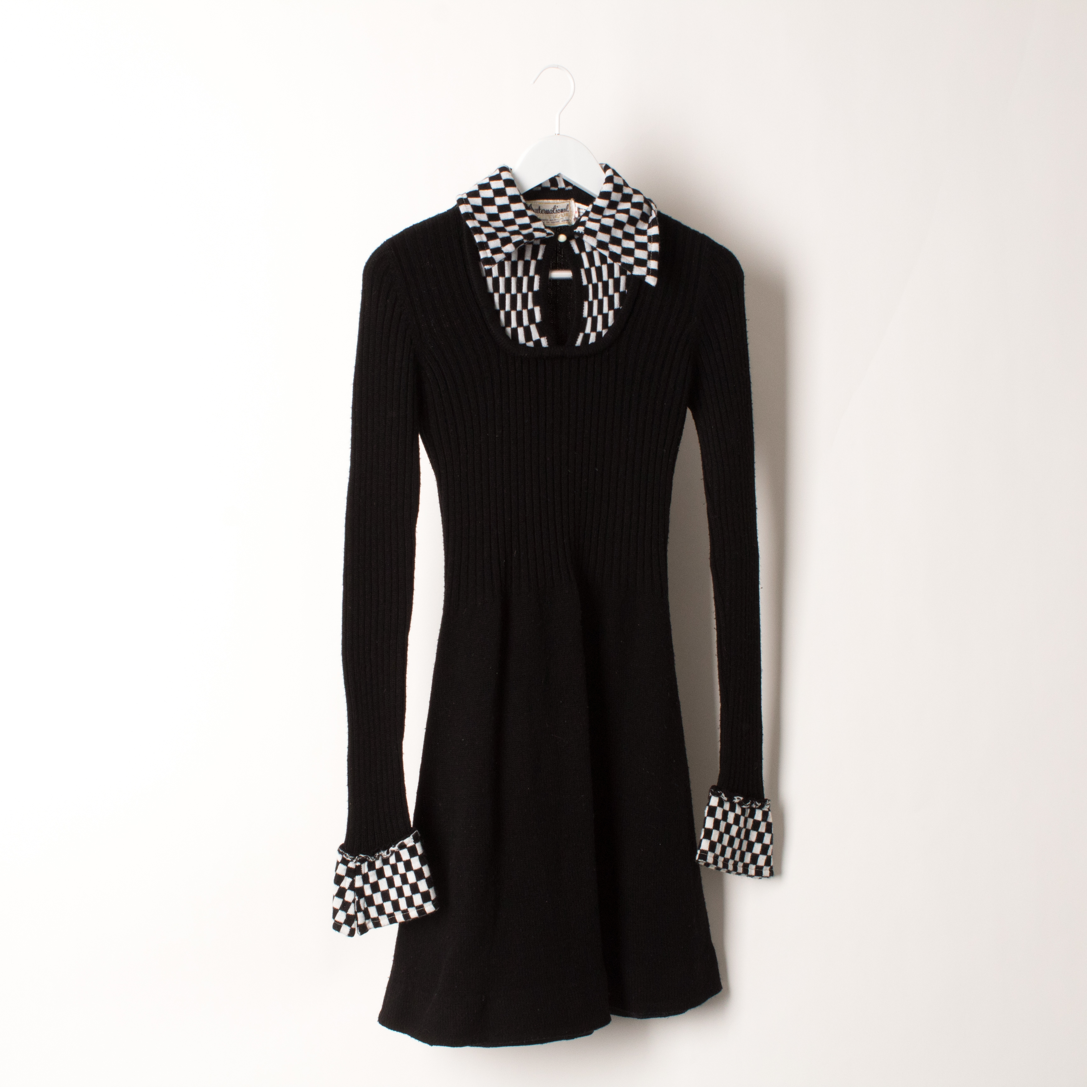 peter pan collar midi dress