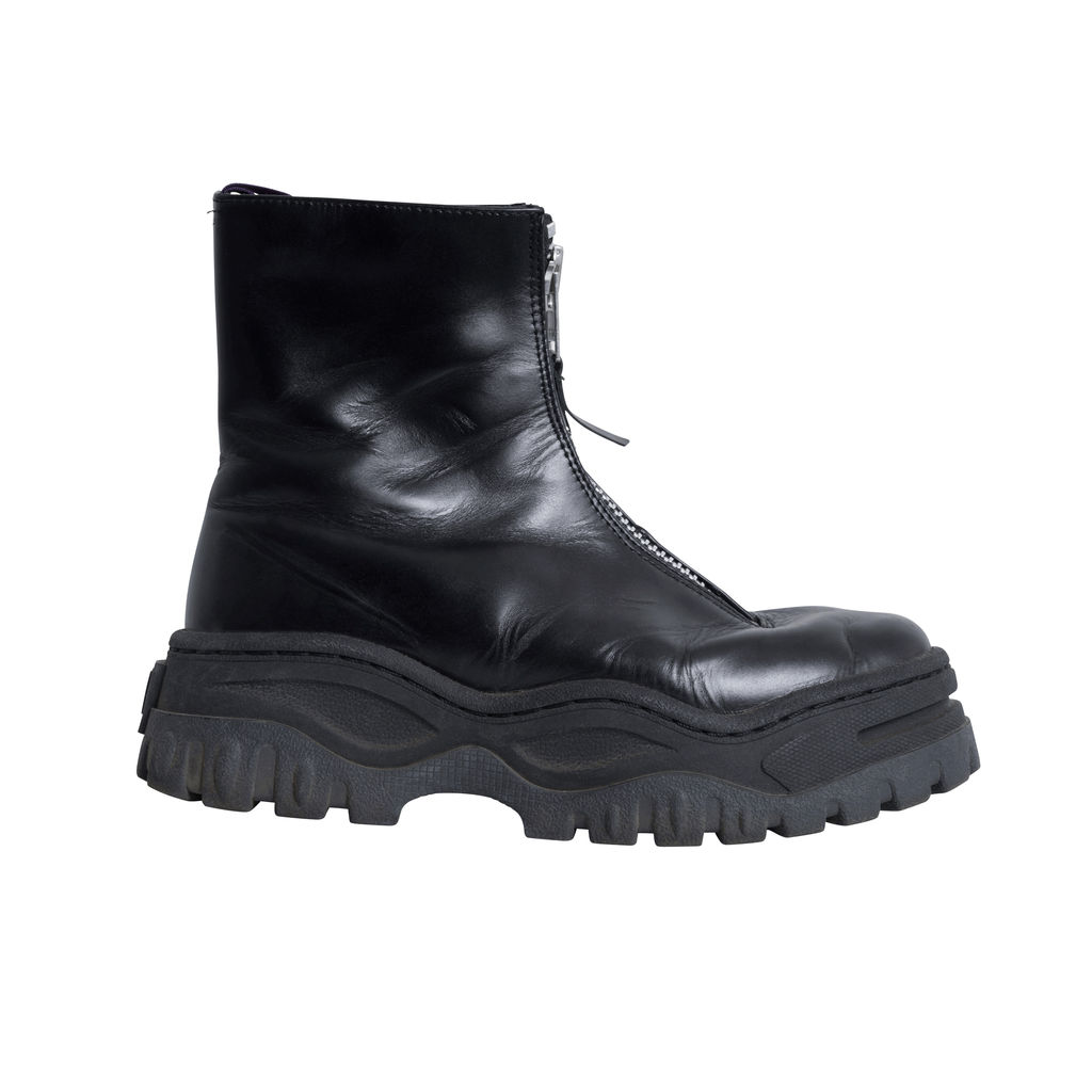 Eytys Raven Leather Ankle Boots
