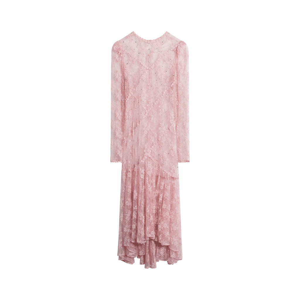 Vintage Floral Lace Dress