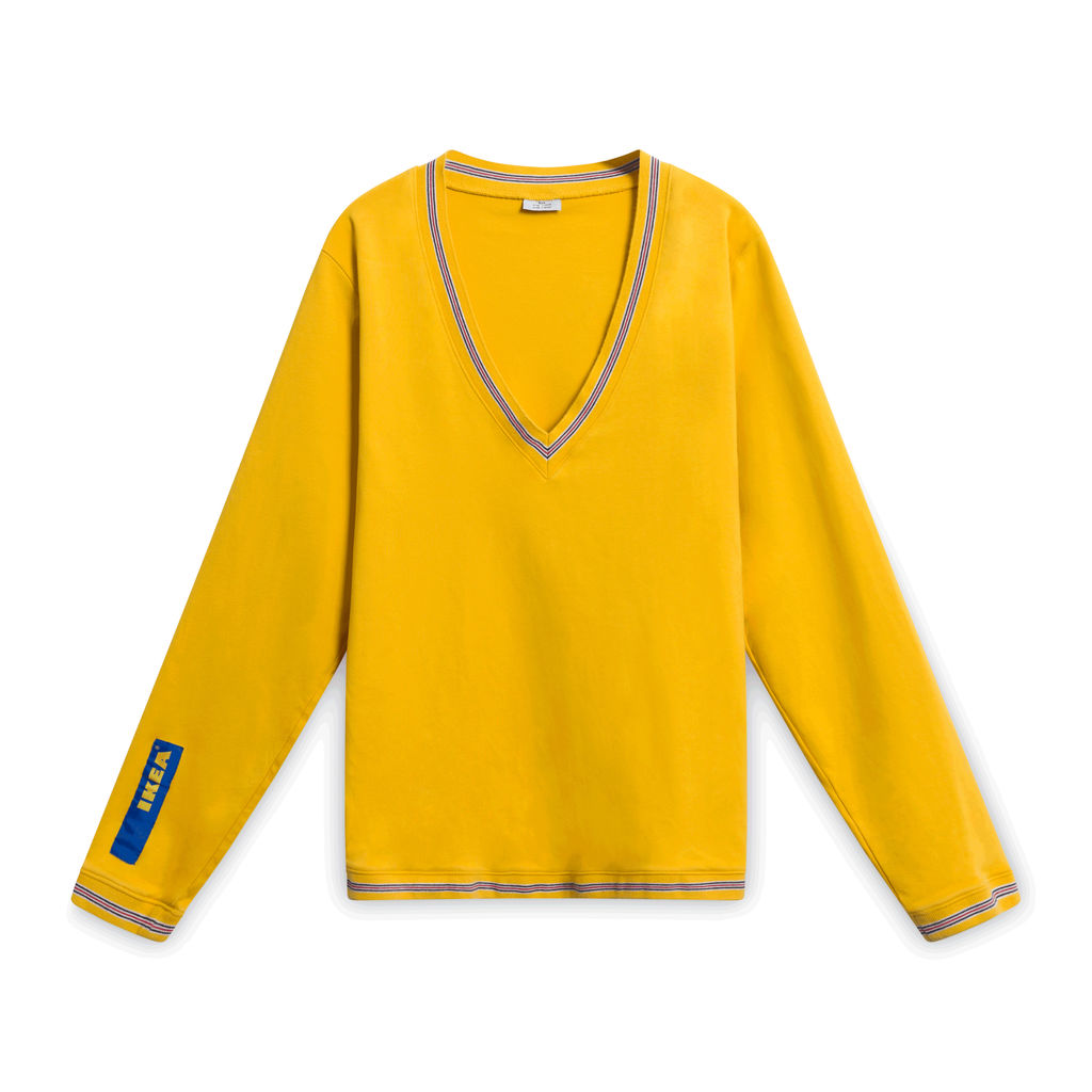 Vintage IKEA Uniform Sweater - Yellow