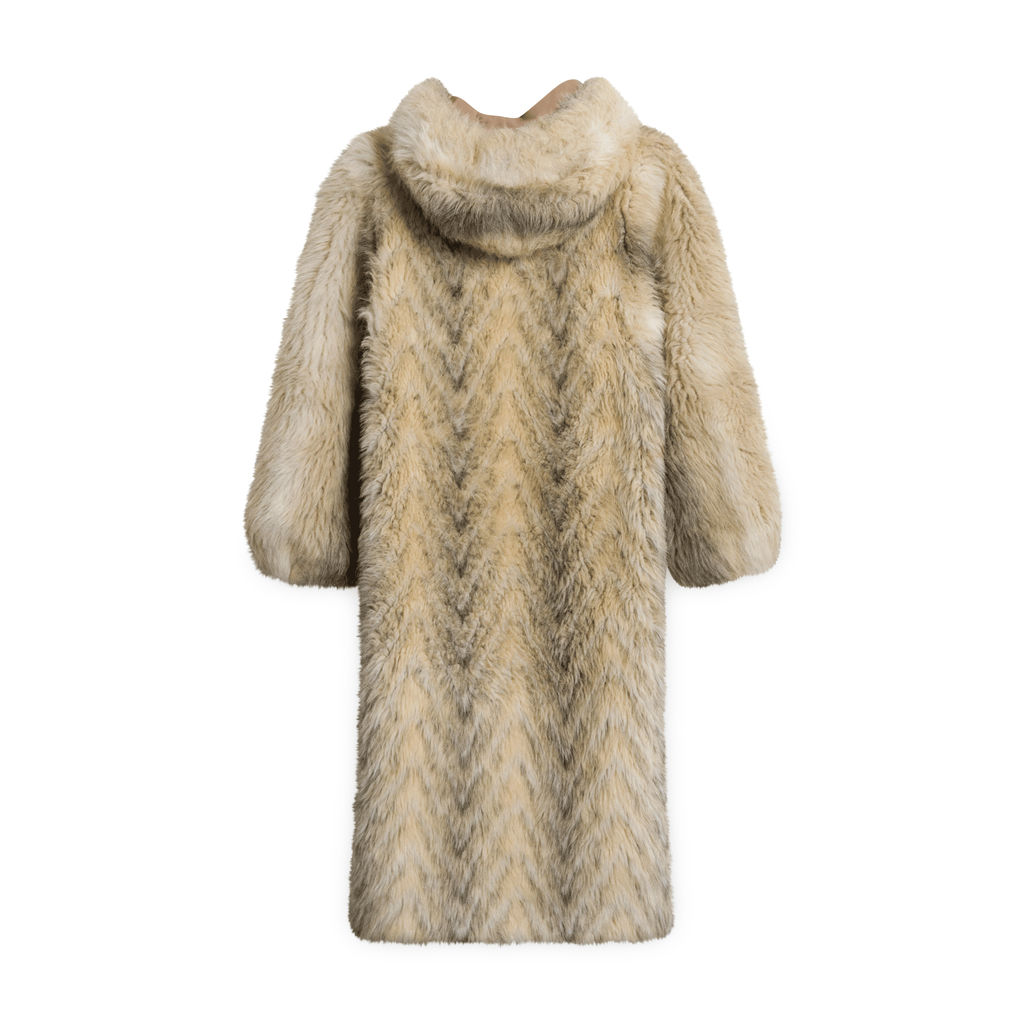 Neimen-Marcus Faux Fur Coat