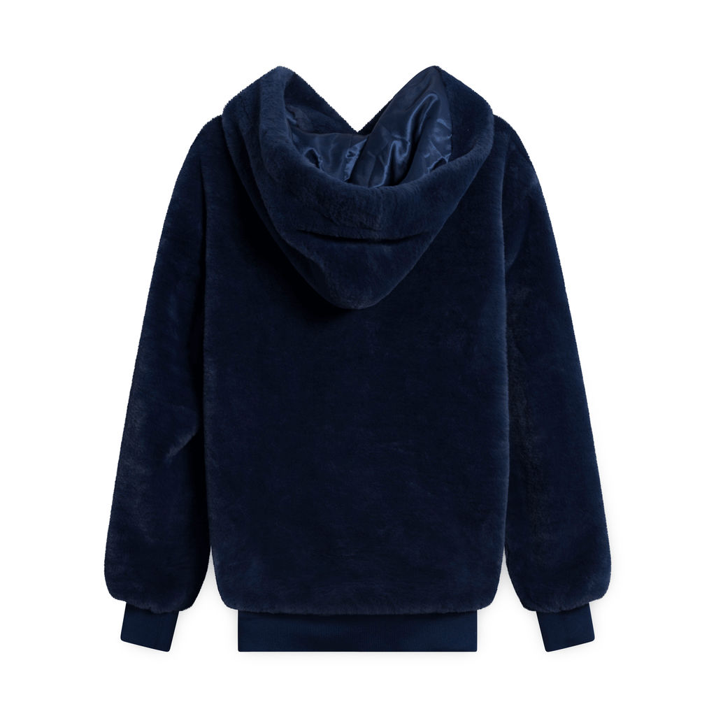 Asos x LaQuan Smith Faux Fur Hoodie