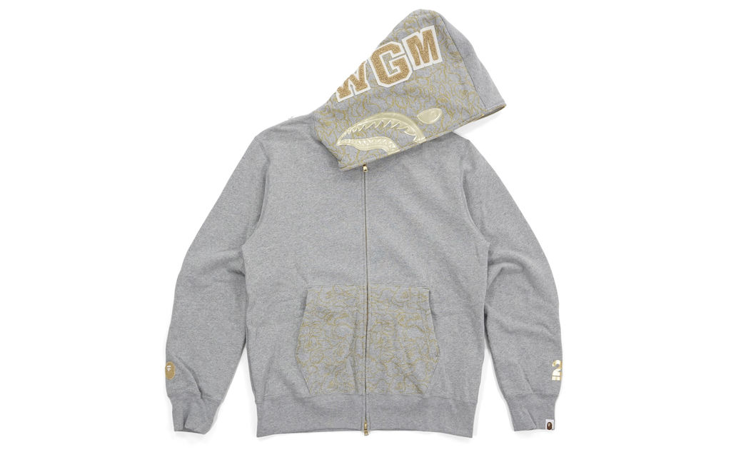 BAPE Gold Camo Shark grey