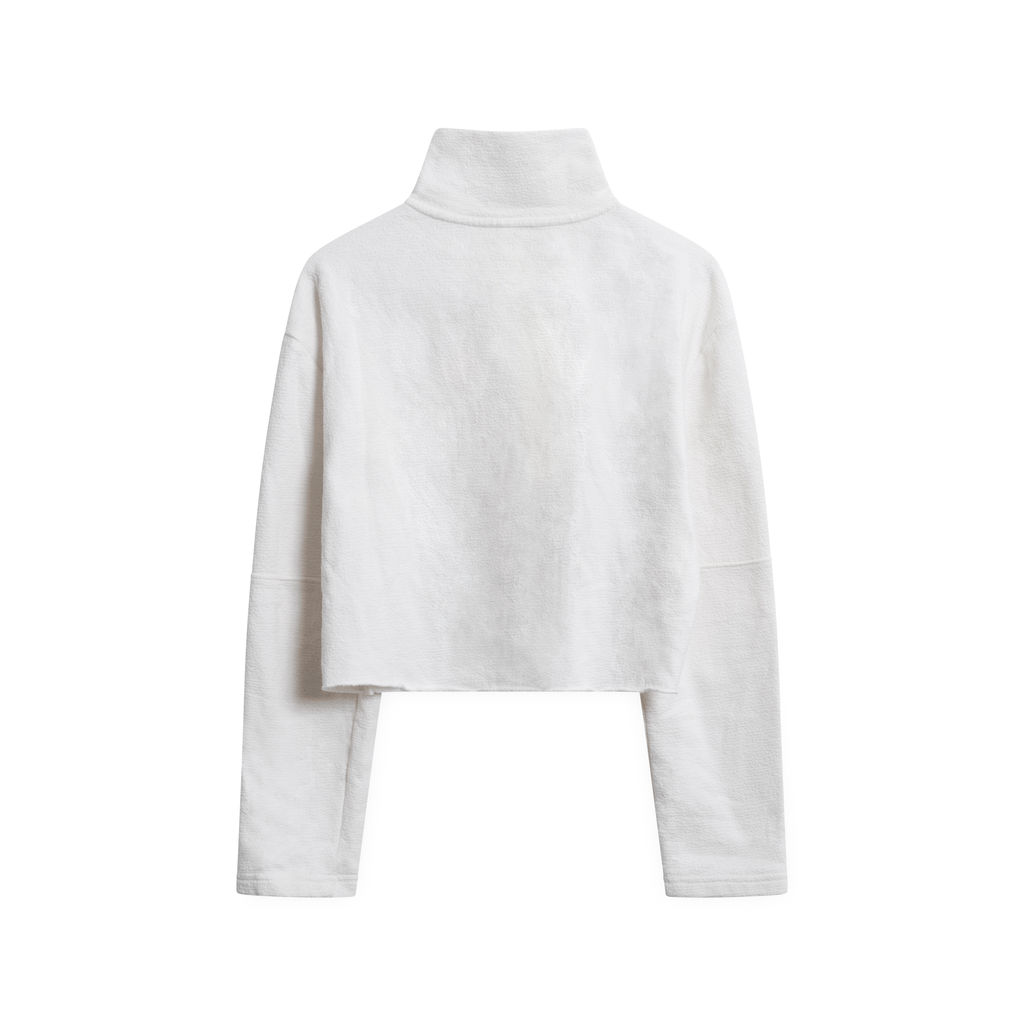 Lou & Grey Pullover with Neon Zippers - Cream