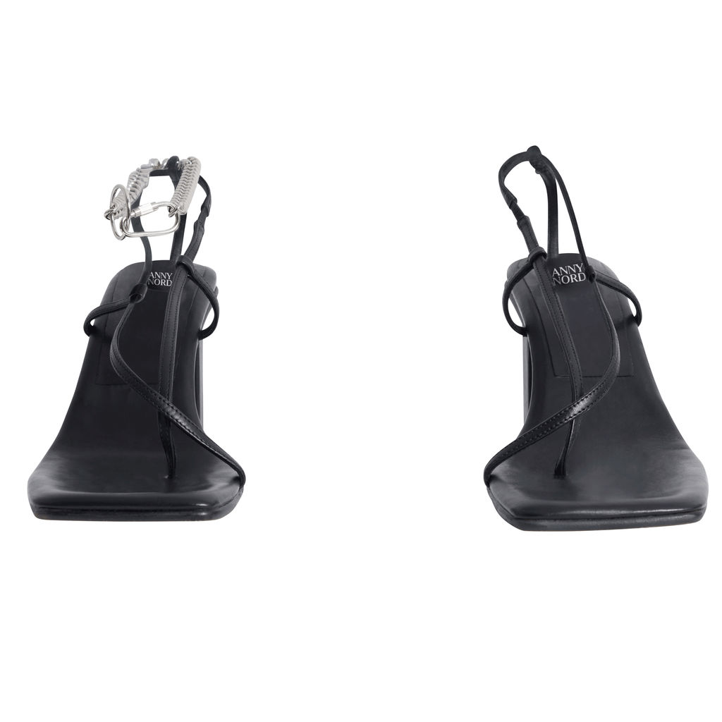Anny Nord Shake the Chains Sandals - Black