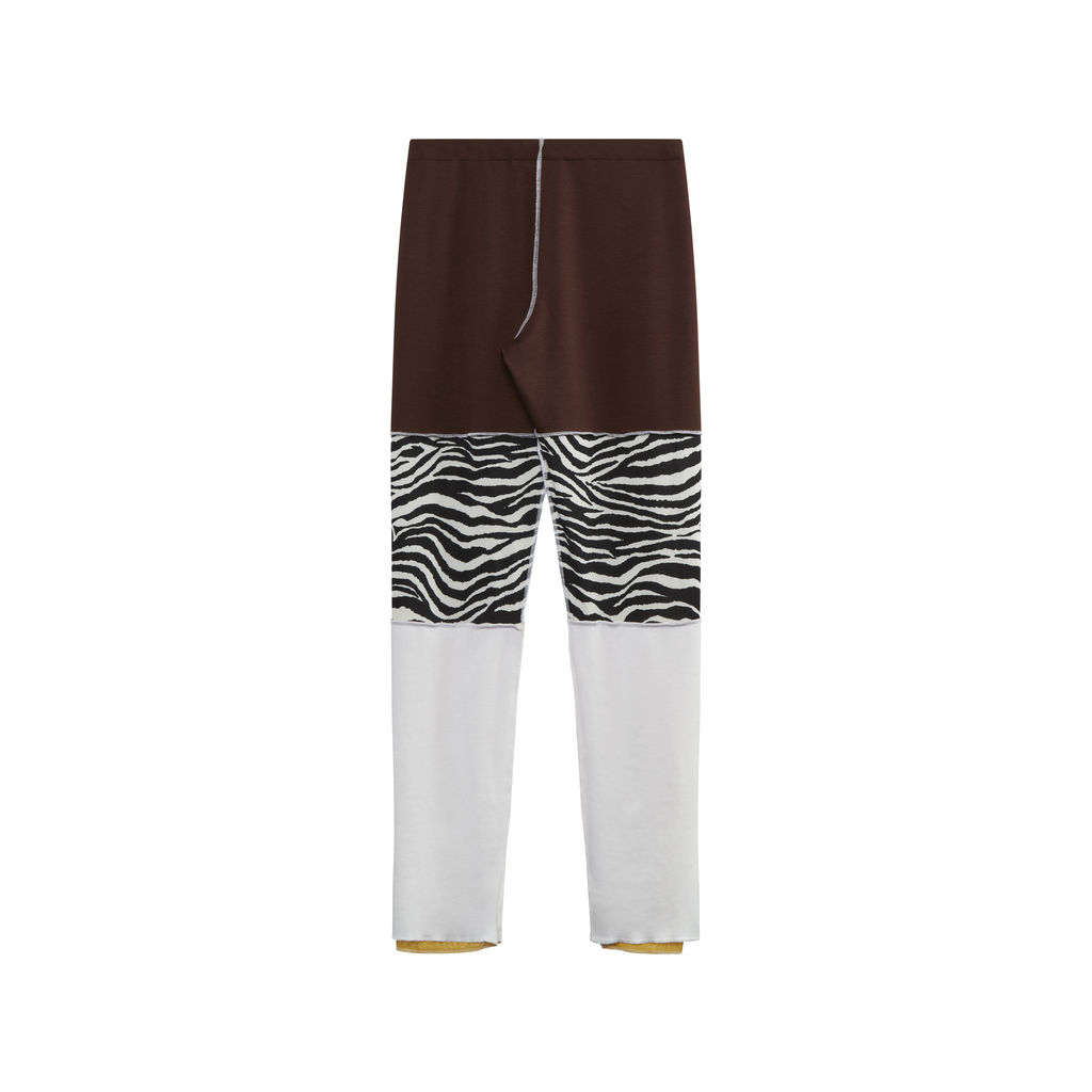 JJVintage Reworked Pant in Zebra Print