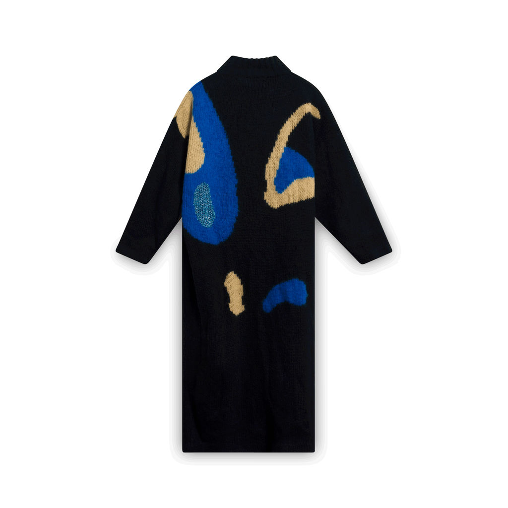 Don CelesTino Knit Wool Coat