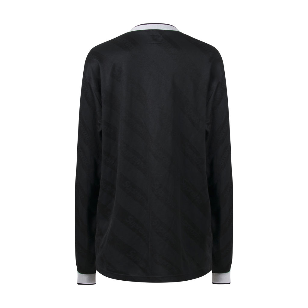 Supreme Diagonal Logo Long Sleeve Jersey