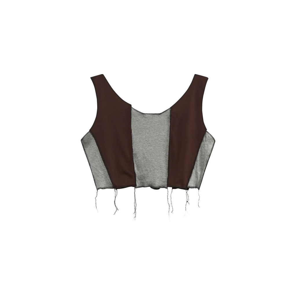 JJVintage Reworked Nike Tank in Maroon/Grey