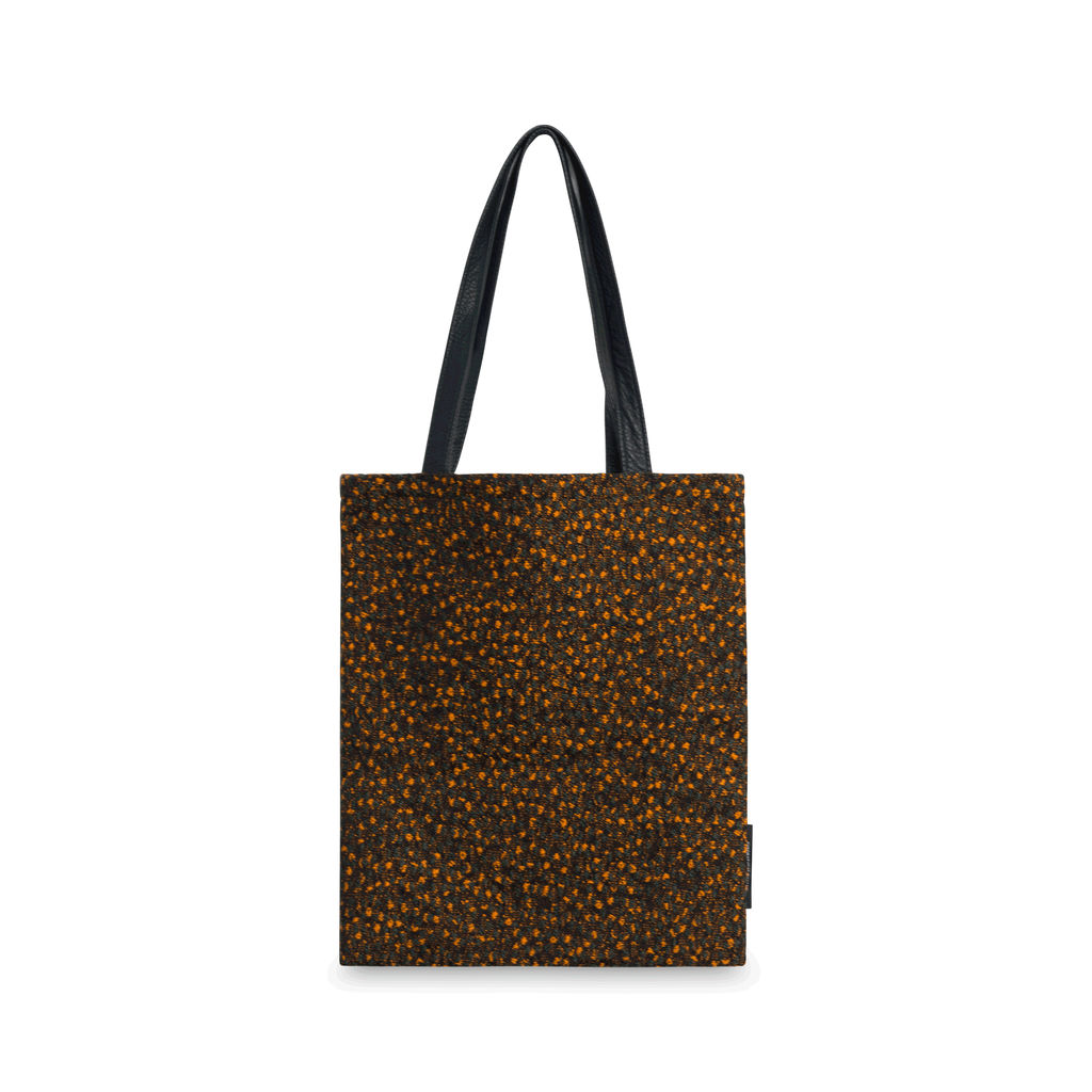 RAF SIMONS x Kvadrat Leather-Trimmed Bouclé Tote