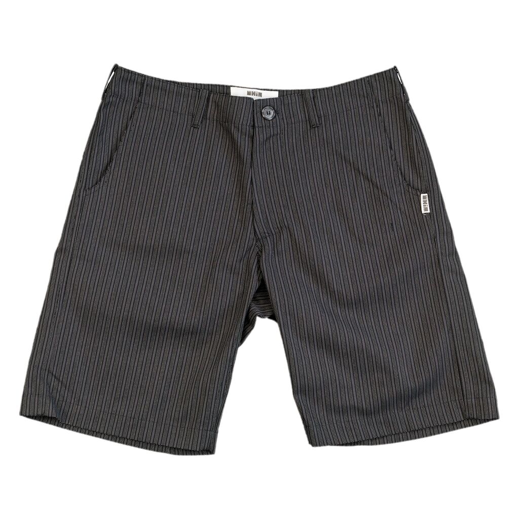 Golf Shorts - Black Stripe