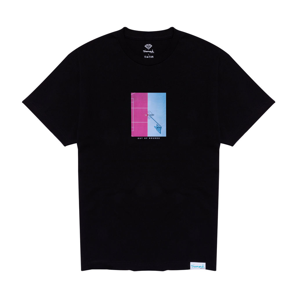 Shafik x Diamond T-Shirt- Black