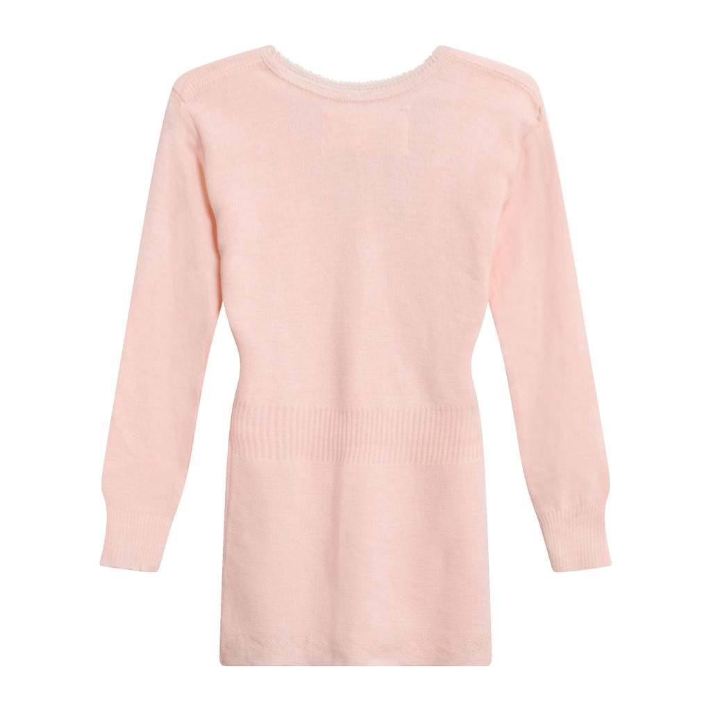 Lana Pettinata Long Sleeve Dress