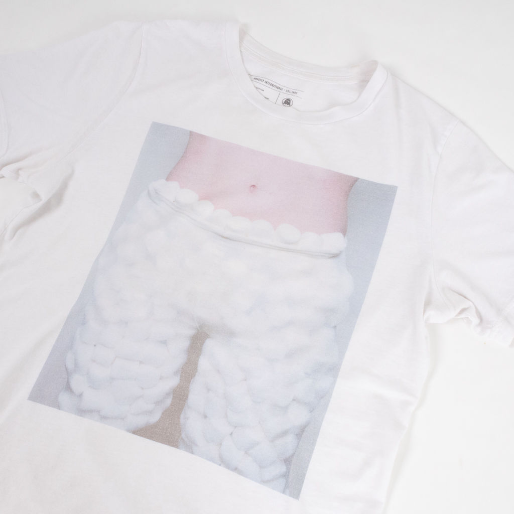 Ghostly International X Olivia Locher Marshmellow Pants T Shirt By Danny Lane Clare Gillies Basic Space Own The Future