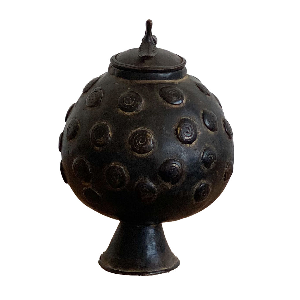 Dogon Cast Bronze Vessel