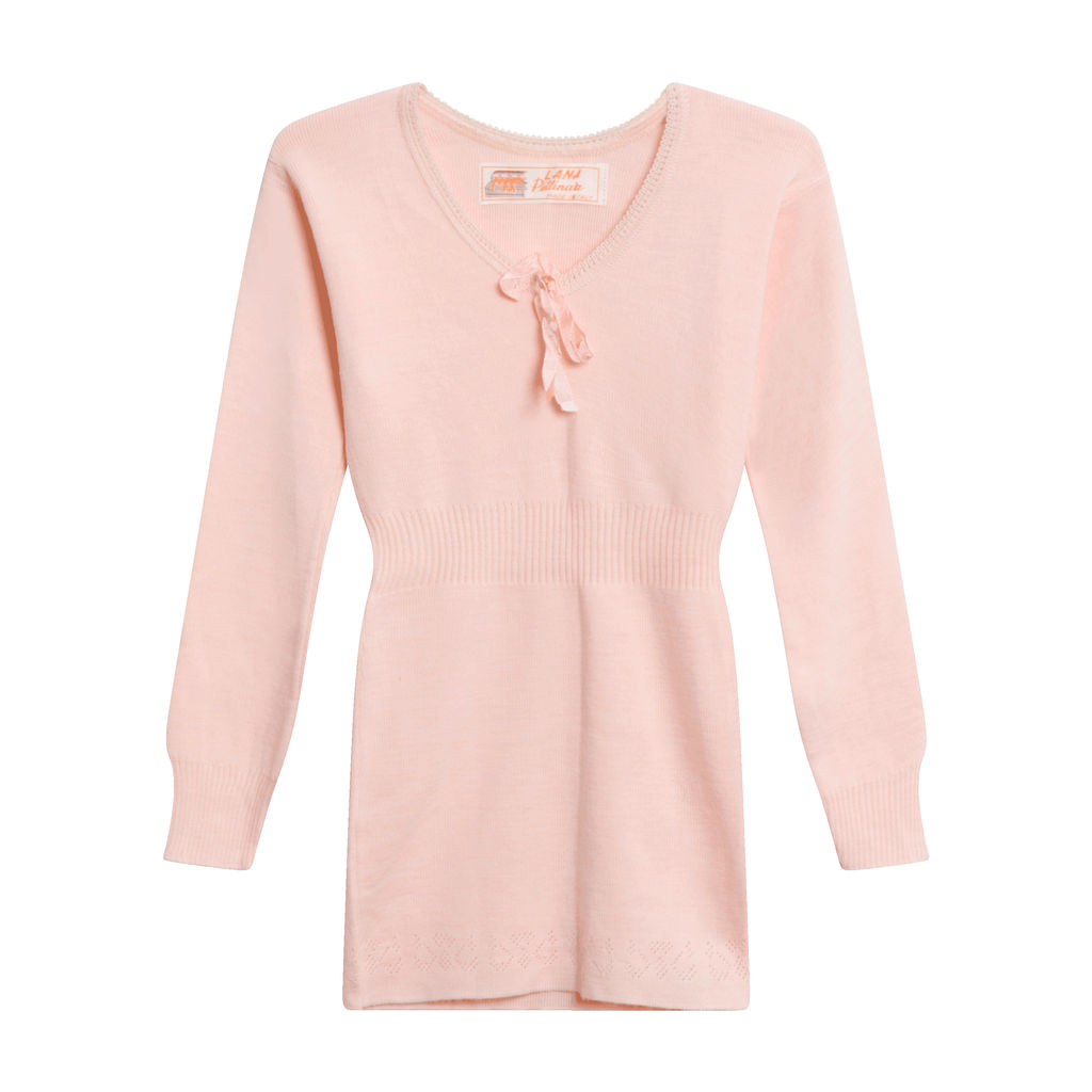 Lana Pettinata Long Sleeve Dress