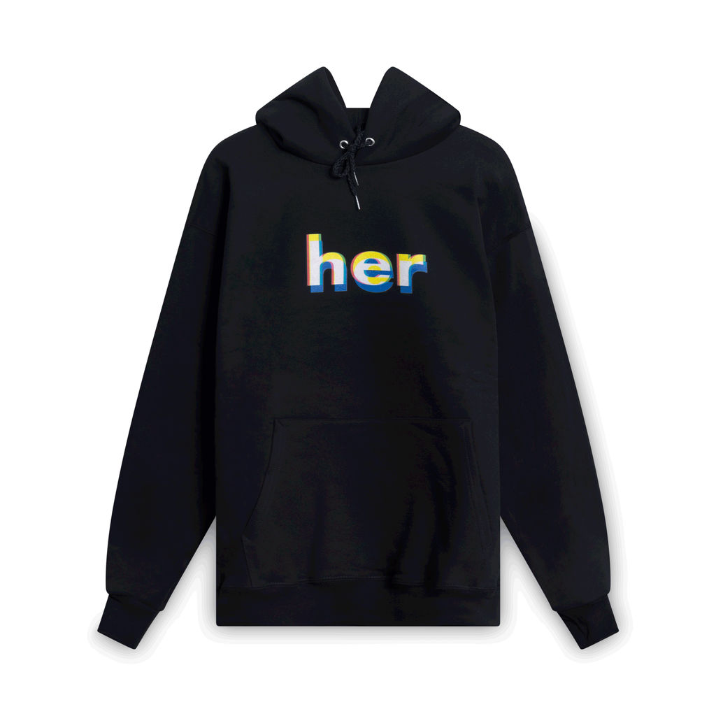 her Productions Hoodie - Black