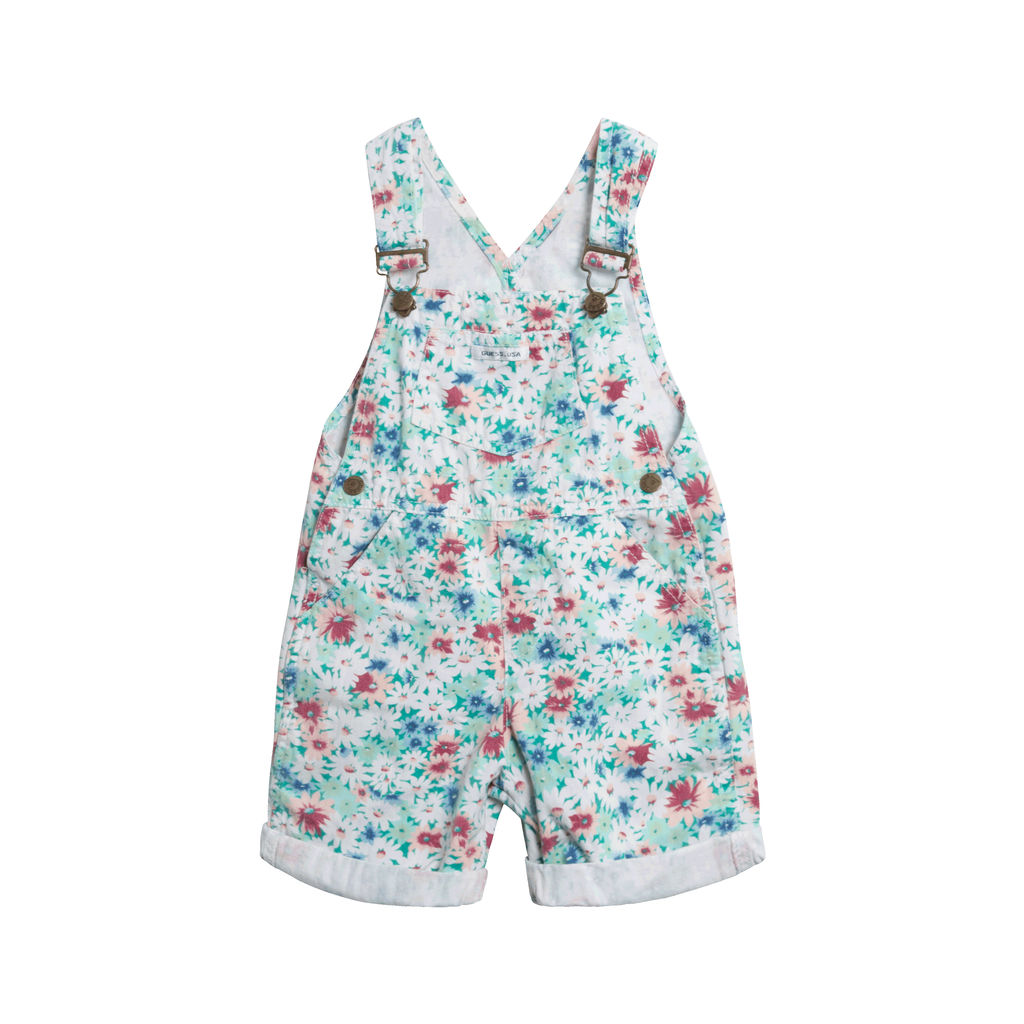 Vintage Guess Floral Overalls