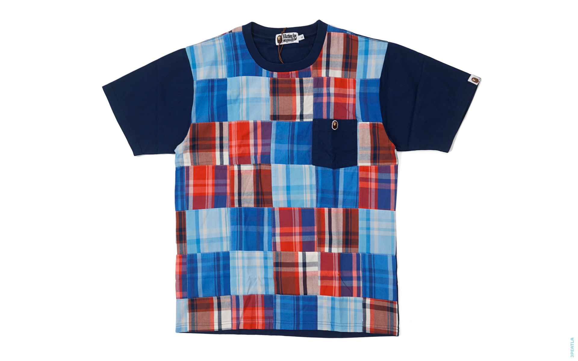 bape patchwork tee