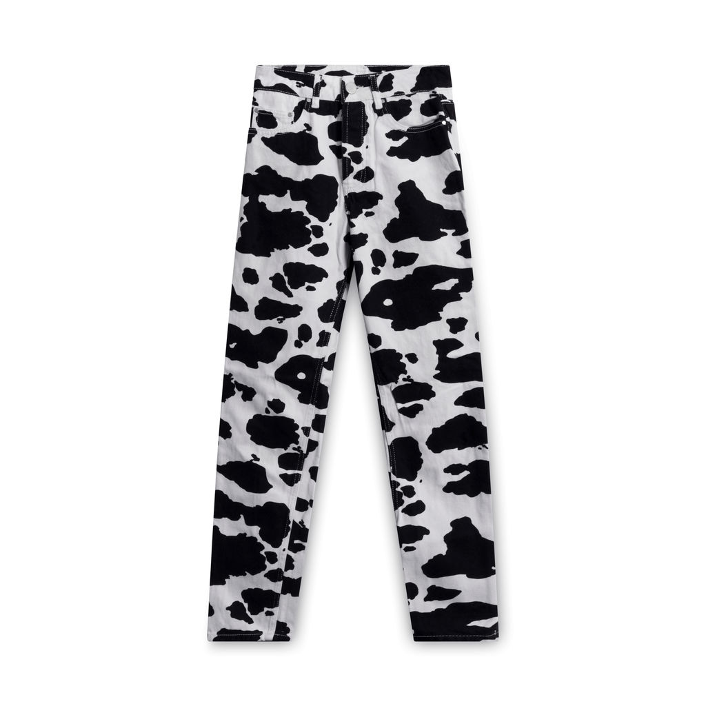 ASOS Cow Moo Print Straight Pants