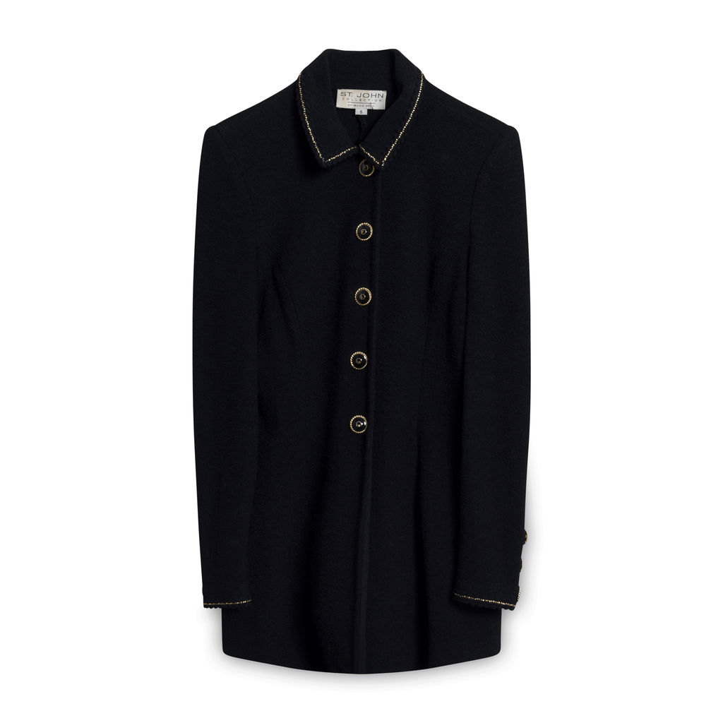 St John Black Coat