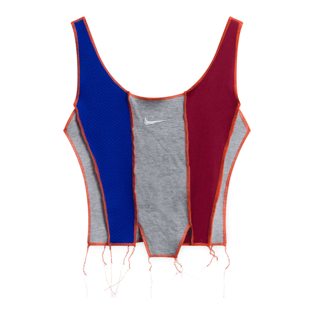 JJVintage Reworked Nike Tank-Blue/Grey/Maroon