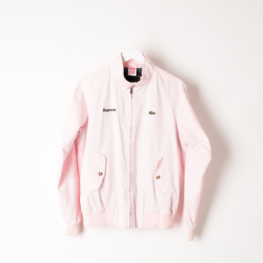 supreme x lacoste harrington jacket