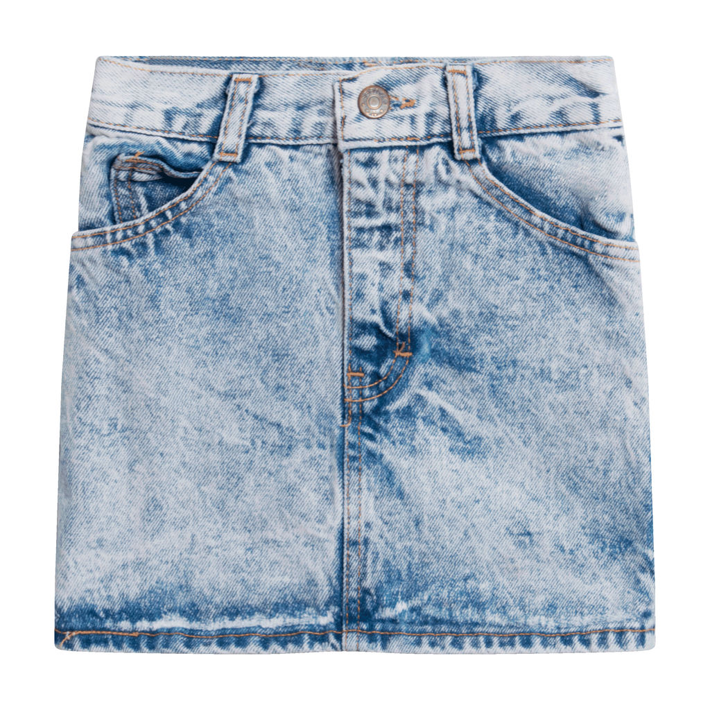 No Excuses Denim Skirt