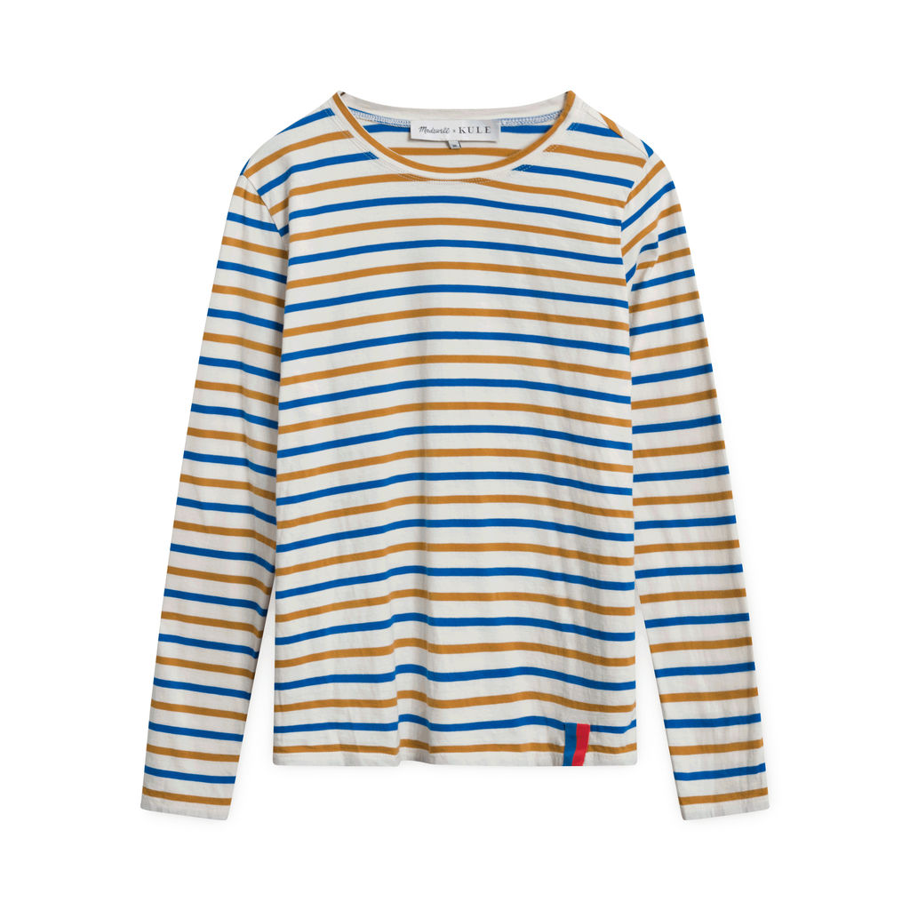 Madewell x Kule Striped Modern Long-Sleeve Tee